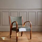 Fauteuil Bow Woods par Wilhem Von Bode pour Steiner