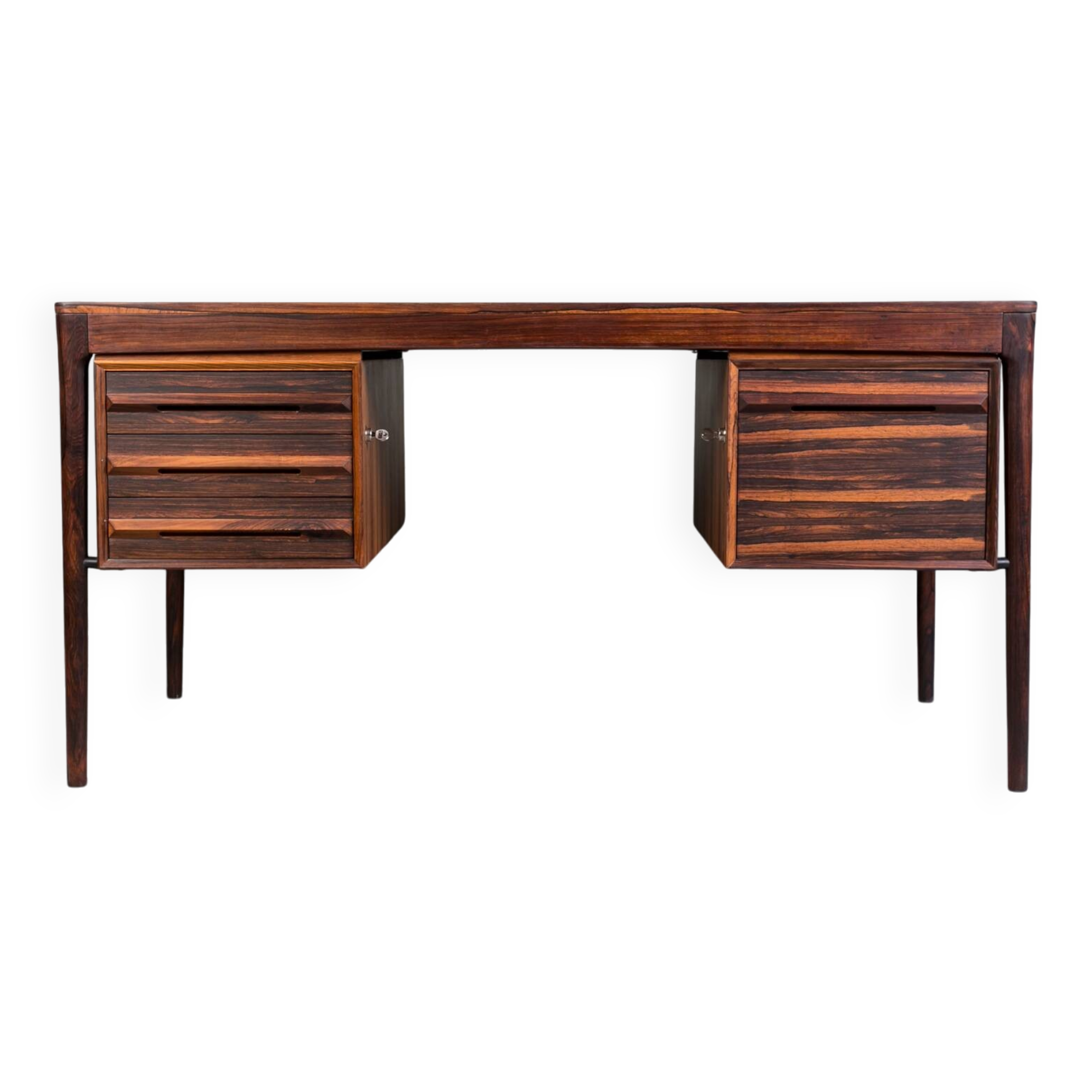 Mid-Century Modern Desk by Bruksbo, Norway, 1960s, attributed to Torbjorn Afdal