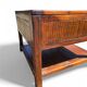 Table basse en teck et bambou