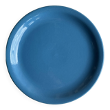 Set of 2 sky blue plates, one slotted