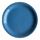 Set of 2 sky blue plates, one slotted