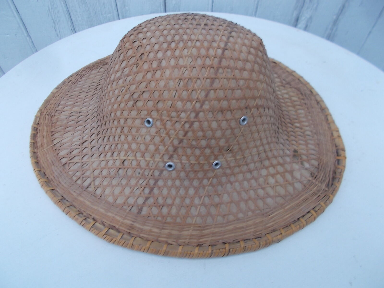 Colonial-style Asian straw hat