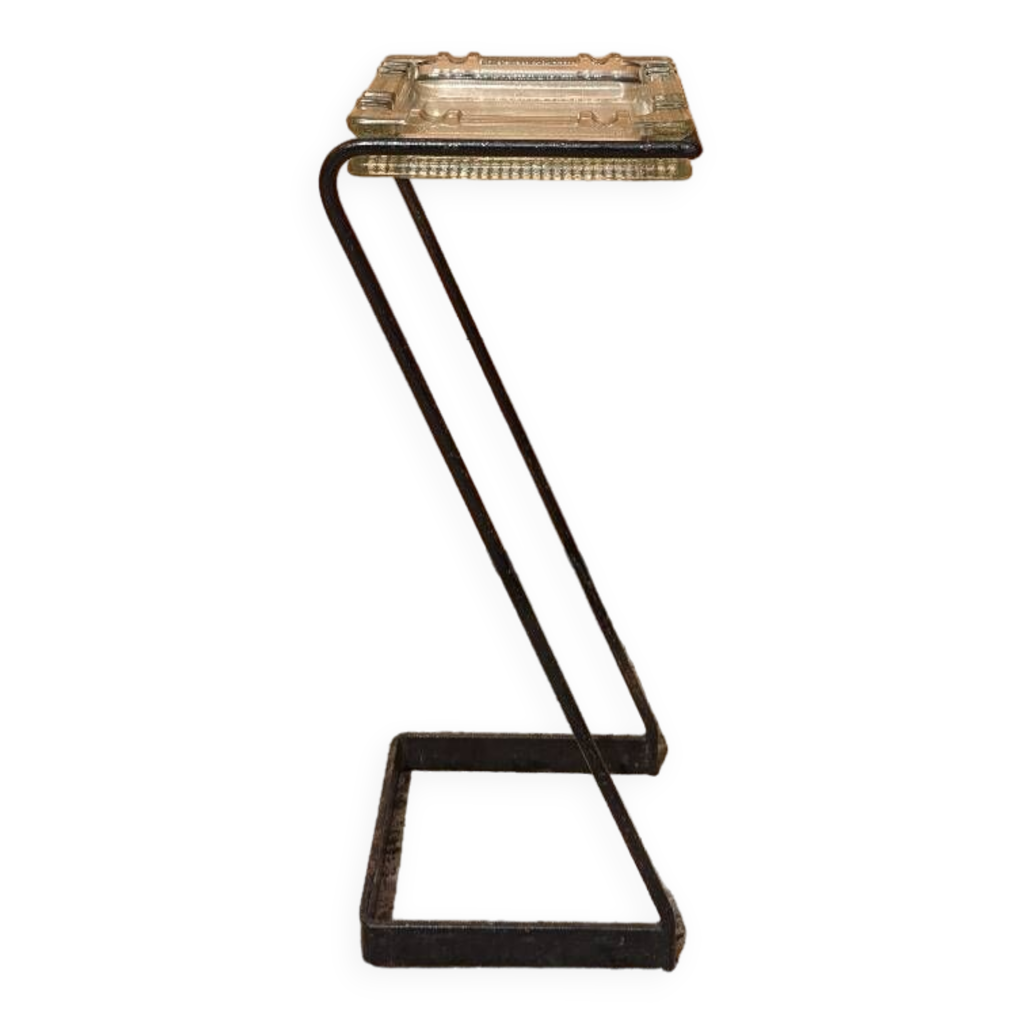 Cendrier sur pied milieu du siècle