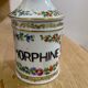 Pharmacy jar Morphine porcelain