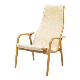 Scandinavian armchair by Yngve Ekstrom, model Lamino.