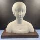 Large Porcelain Biscuit Bust - Limoges - 20th century - 40 cm without the base