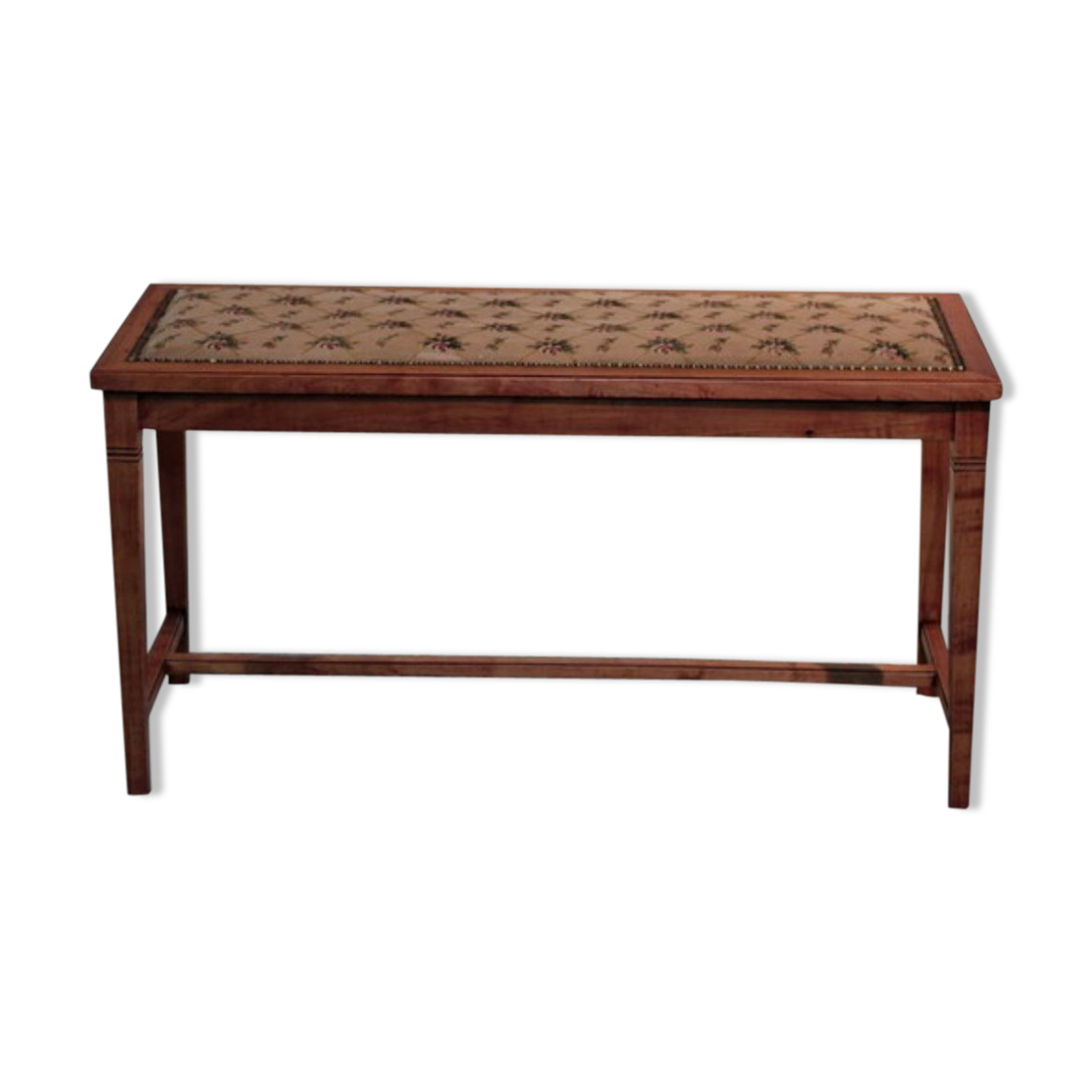 Banquette en merisier XXeme