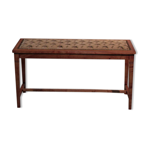 Banquette en merisier XXeme