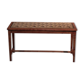 Banquette en merisier XXeme