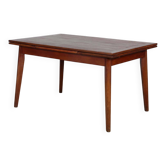Table de repas extensible en chêne des années 1950