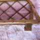 Etagere en rotin vintage