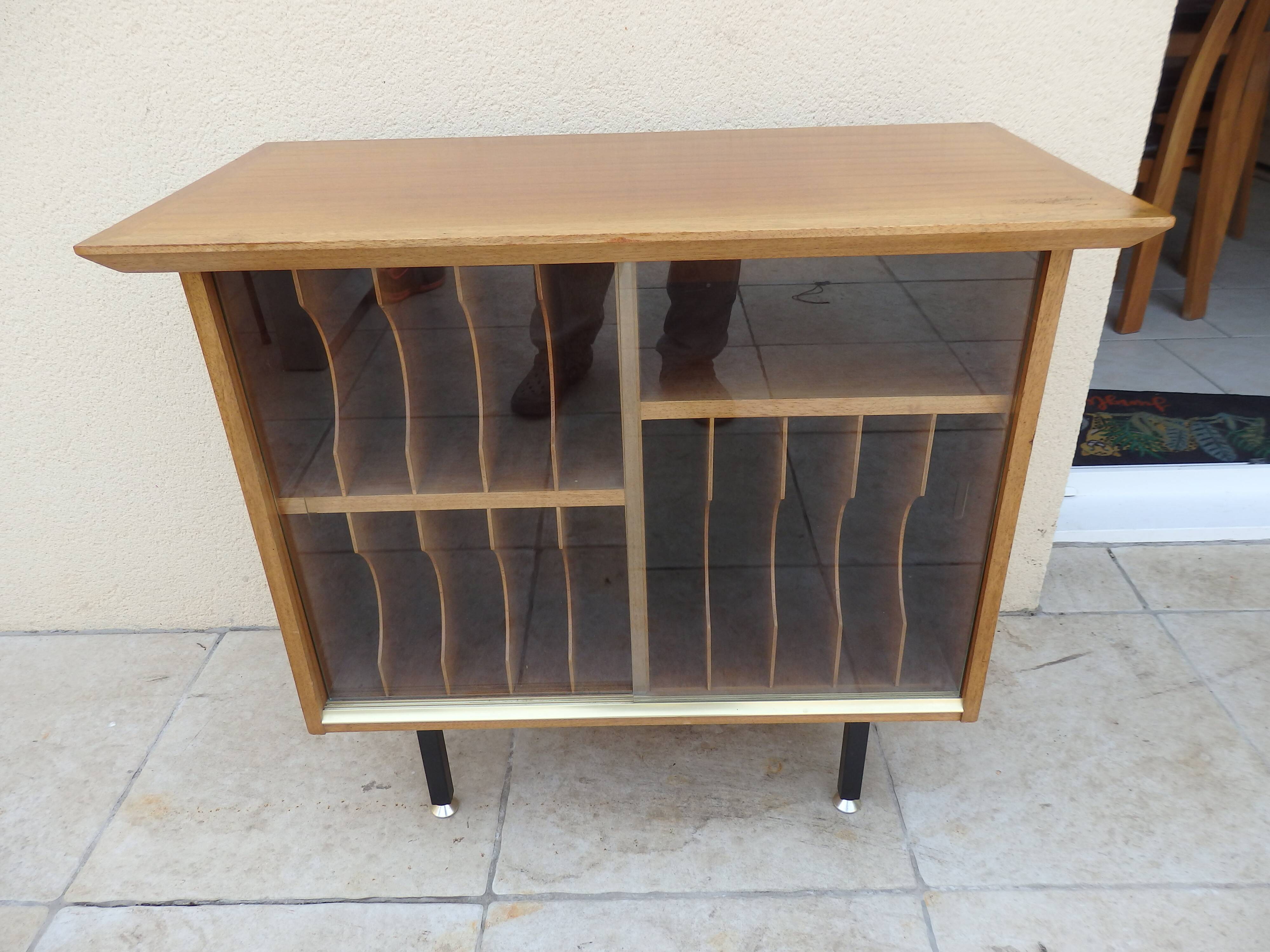 Scandinavian vintage furniture range vinyl record partition