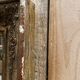 Antique gilded wood mirror