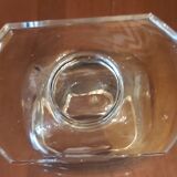 Crystal vase carved fish decoration