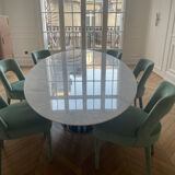 Marble table drunk rock bobois