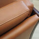 Leather sofa, Danish design, 90s, production: Hurup