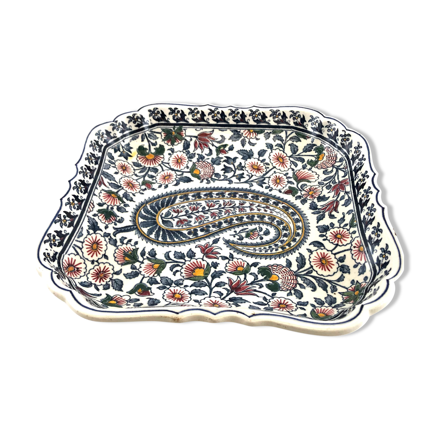 Square cut or empty pocket Gien model cashmere