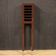 Lacquered wood side table