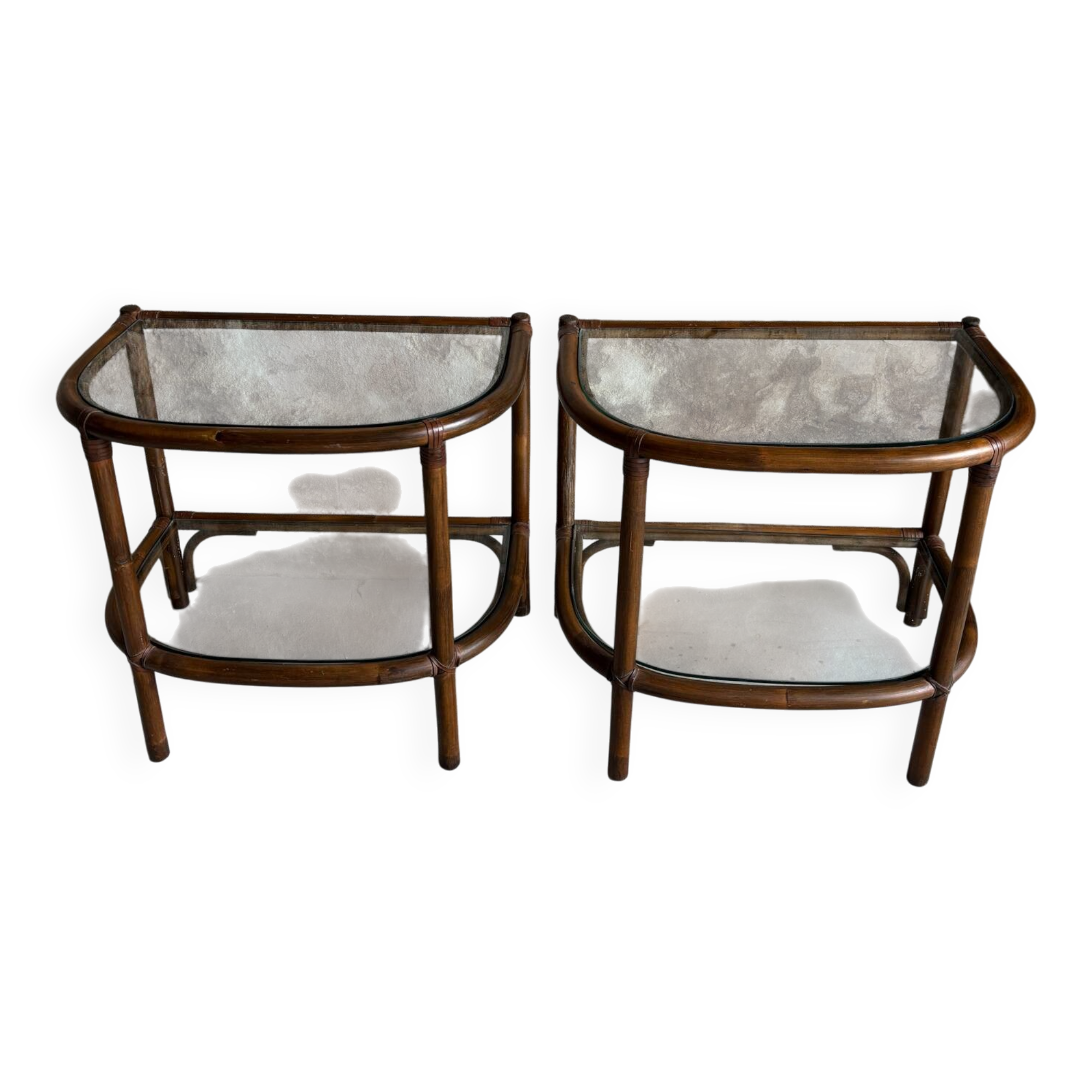 Console rattan or