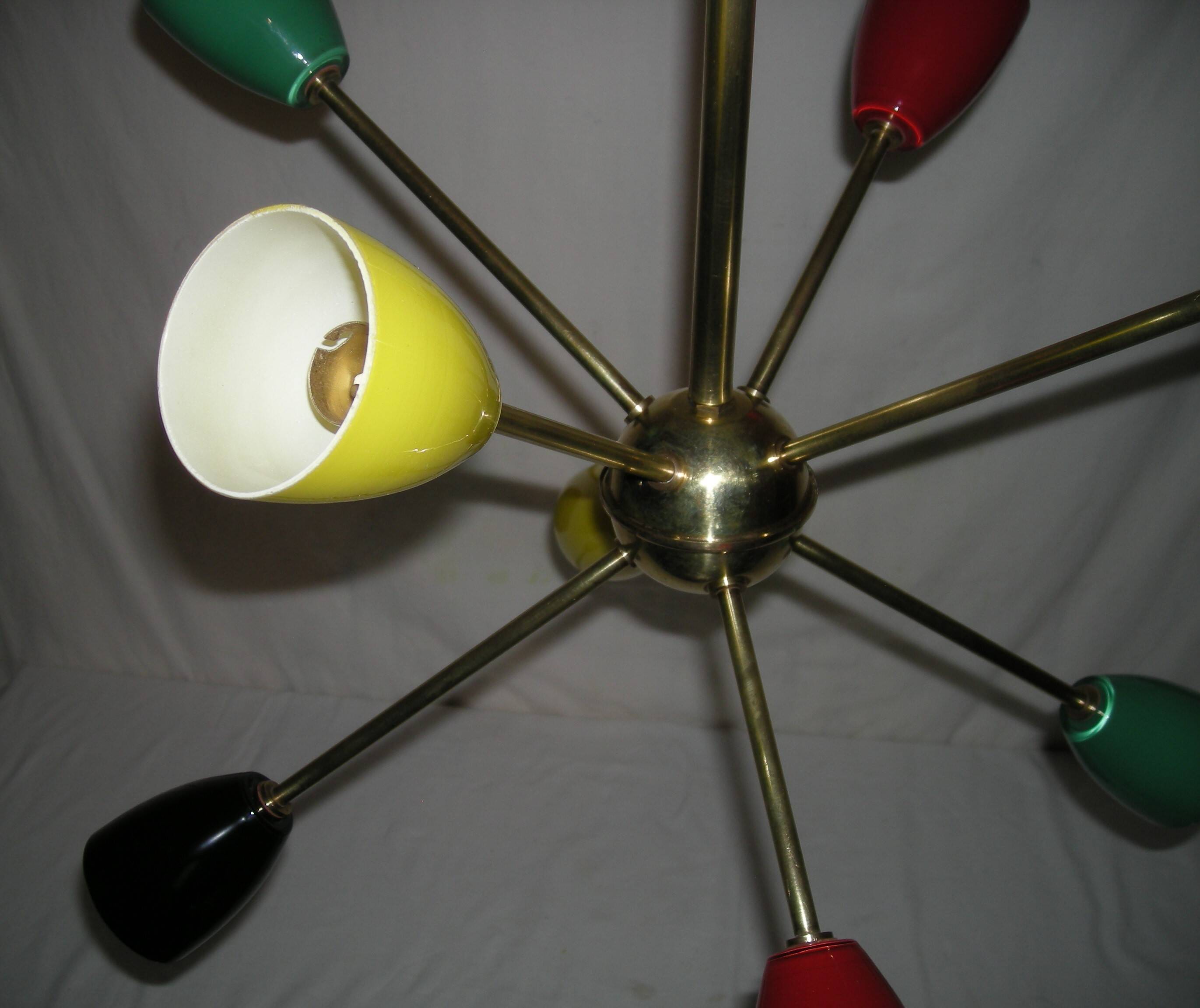 Lustre Sputnik Lunel from the 1950s