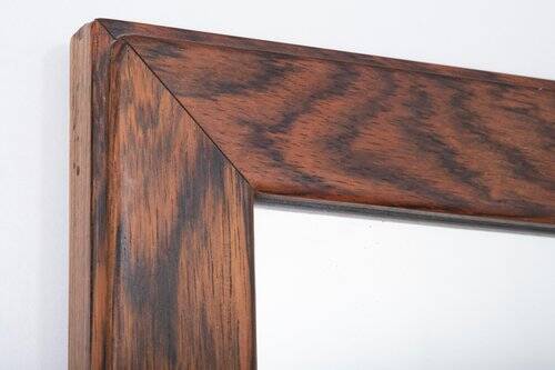 Model 366 Rosewood Wall Mirror by Aksel Kjersgaard for Odder, Denmark, 1960s