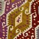 5x8 Geometric Handmade Wool Persian Kilim Rug, 171x260Cm
