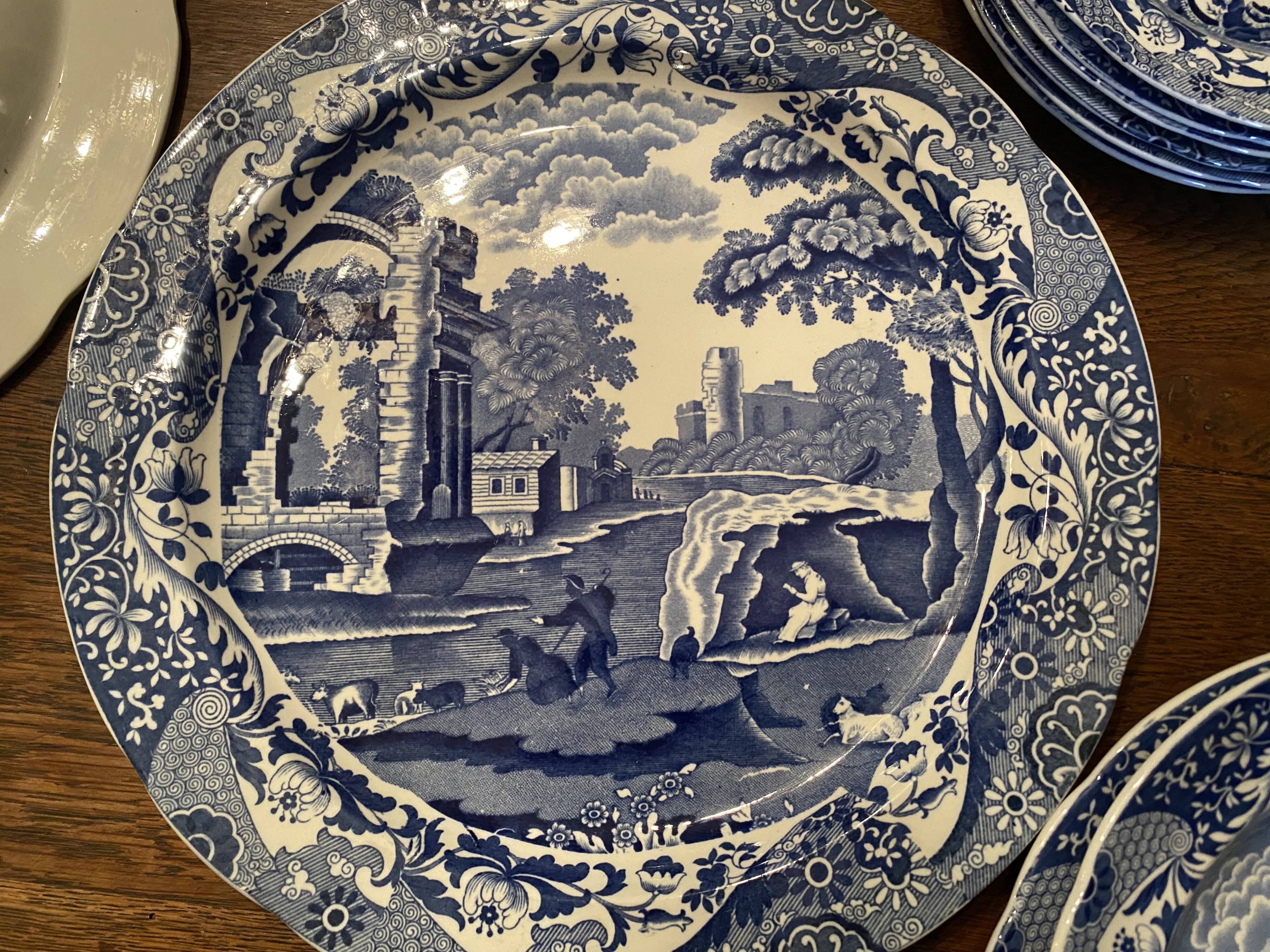 English porcelain service