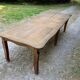 Large Table closes castle six feet oak