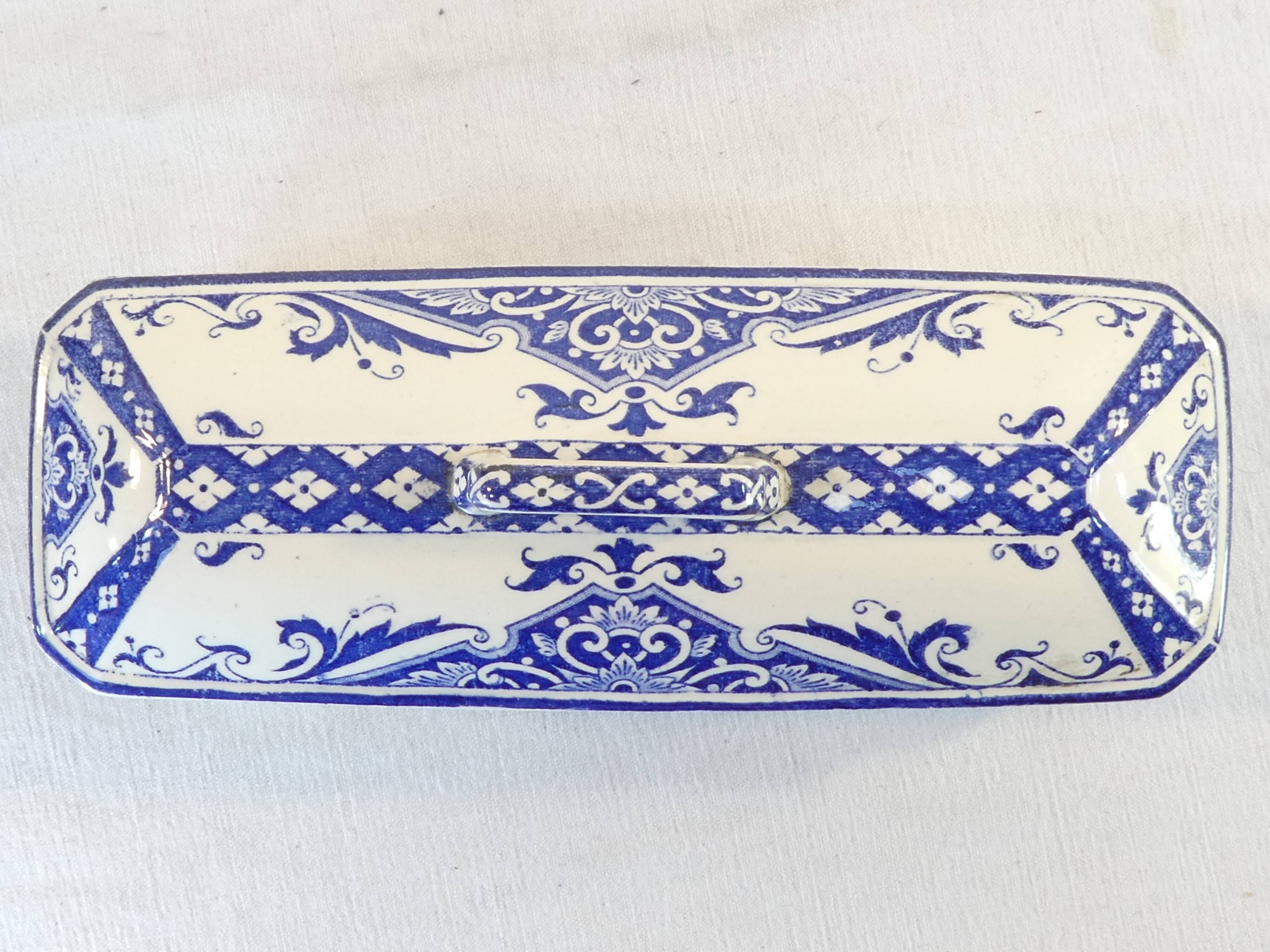 Old soap holder formose u and c sarreguemines and digoin
