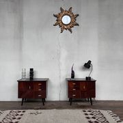 Paire de table de nuit 1950