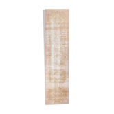 Tapis courreur turc marron pâle 301x76cm