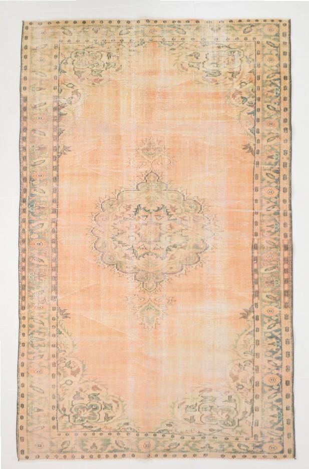 6x9 Oushak Area Rug, Soft Handwoven Rug, 172x276 Cm