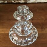 Crystal candlesticks