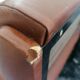 Faux leather bench seat, circa 1970