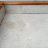 Meuble de toilette en noyer