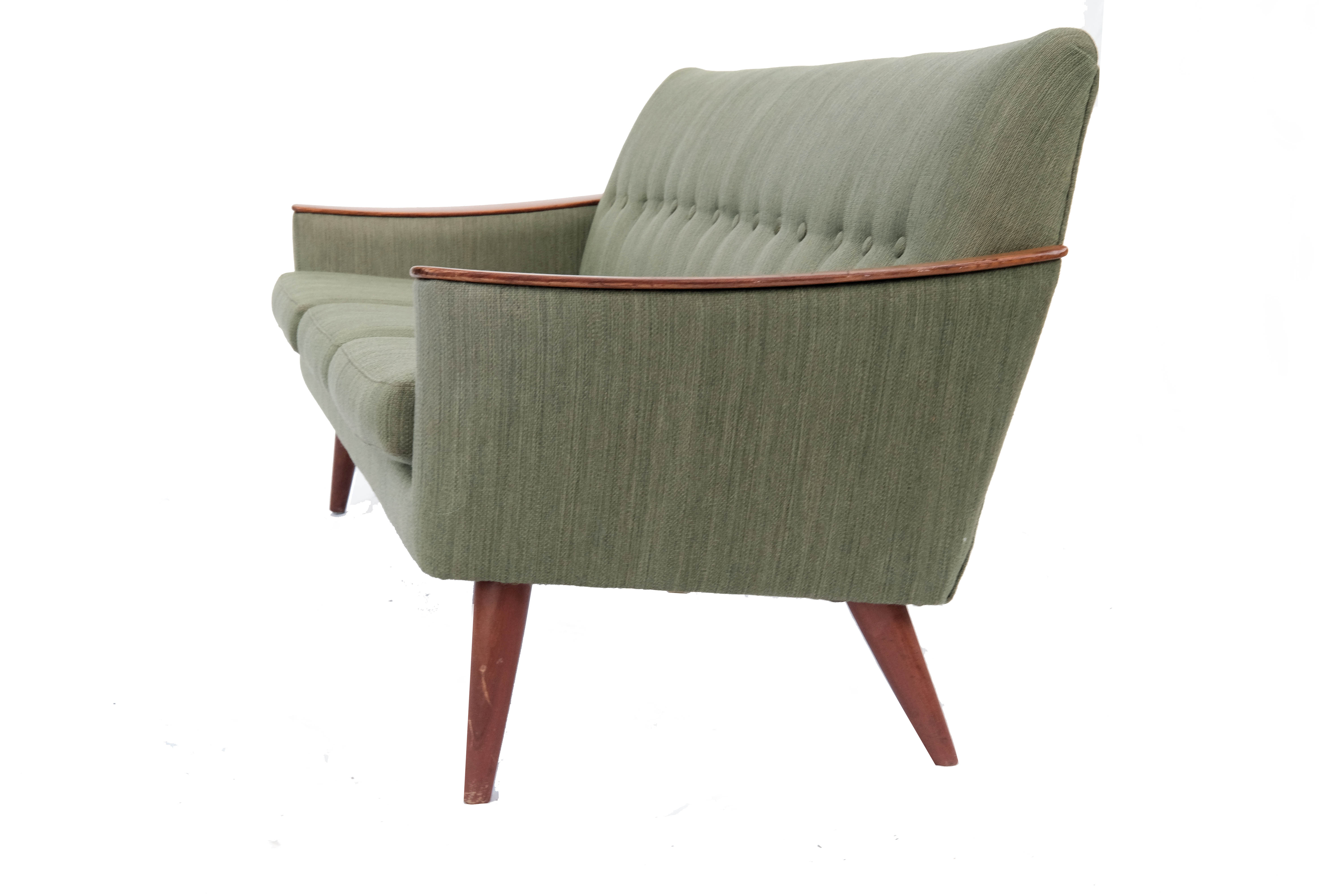 living room set,  norway 1960's, set of 2 armchairs & sofa