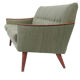 living room set,  norway 1960's, set of 2 armchairs & sofa