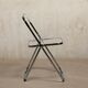 Giancarlo Piretti Plia Folding Chair Chrome for Anonima Castelli