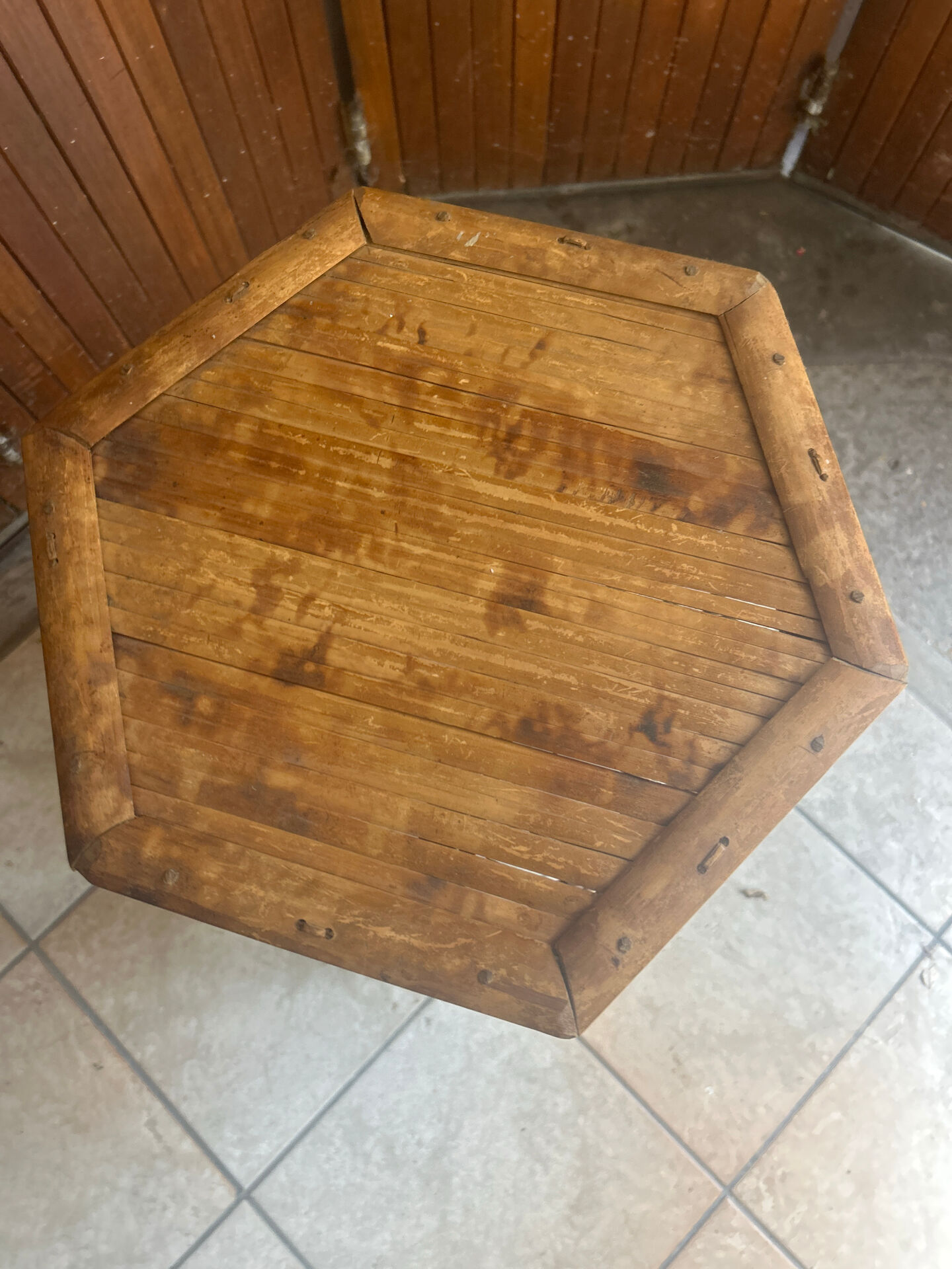 Rattan bar stool