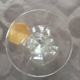 6 hand-cut crystal water glasses