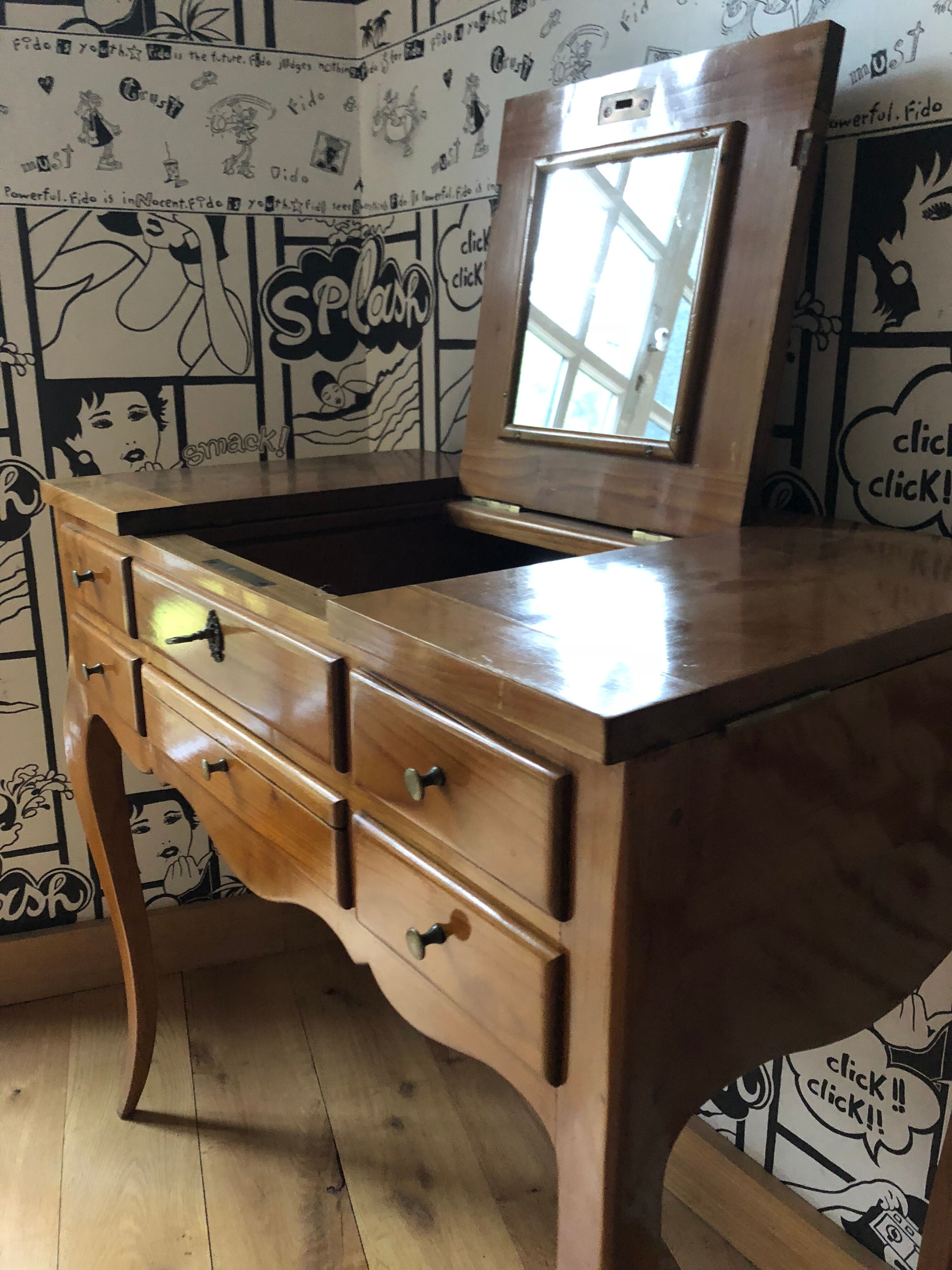 Dressing table in mahogany years 30'