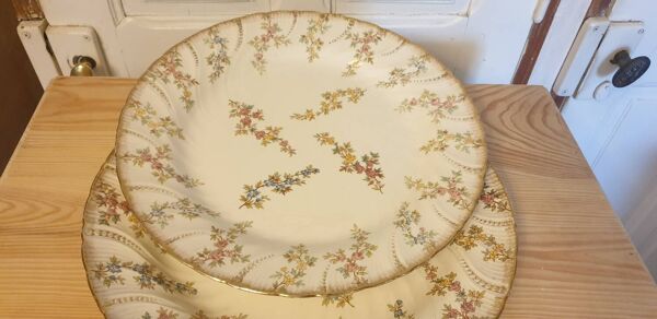 Trois plats Louis XV de Sarreguemines