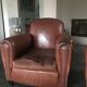Paire de fauteuils club années 20