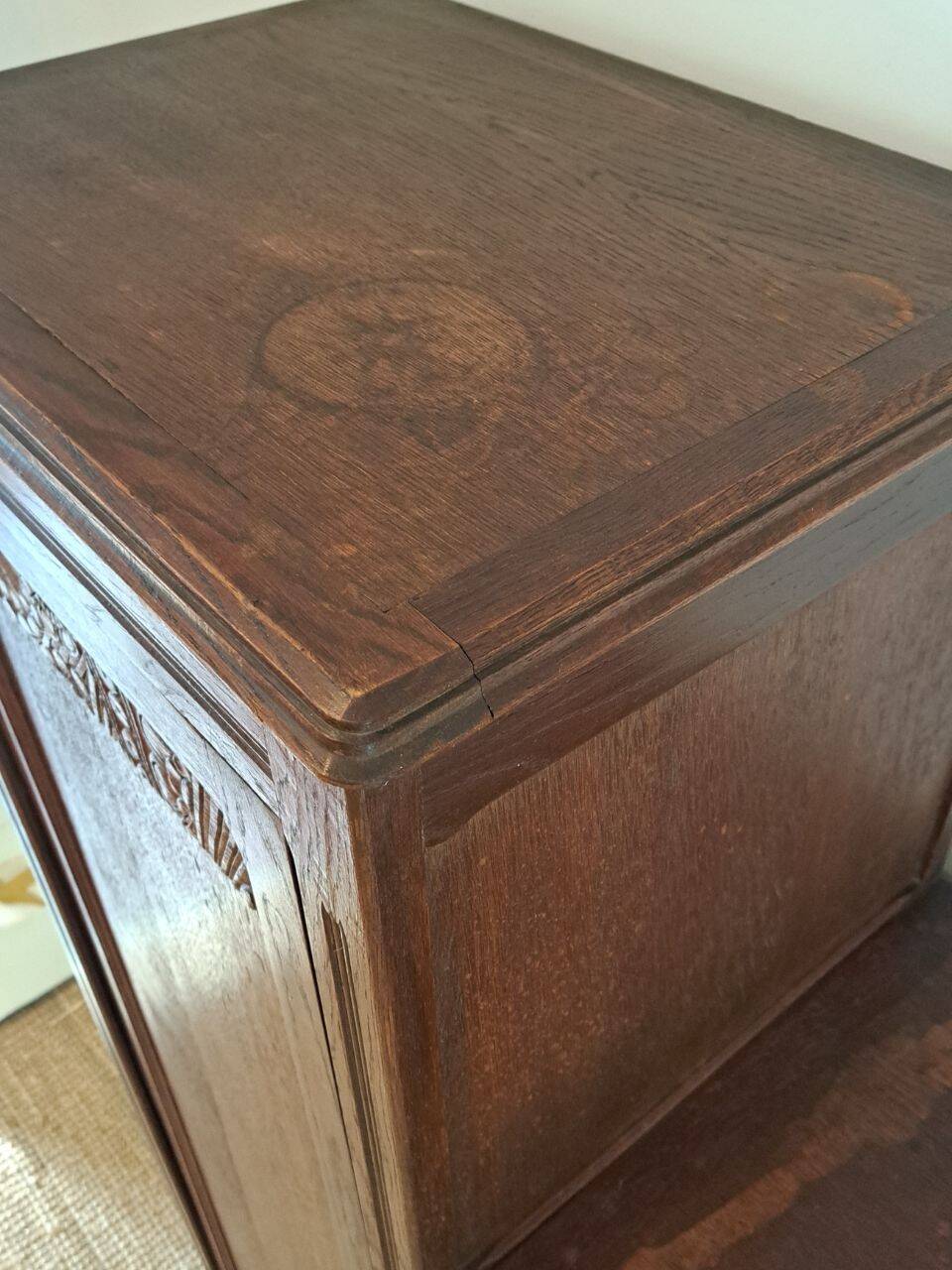 Asymmetrical Art Deco wardrobe