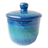 POt couvert bleu