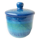 POt couvert bleu
