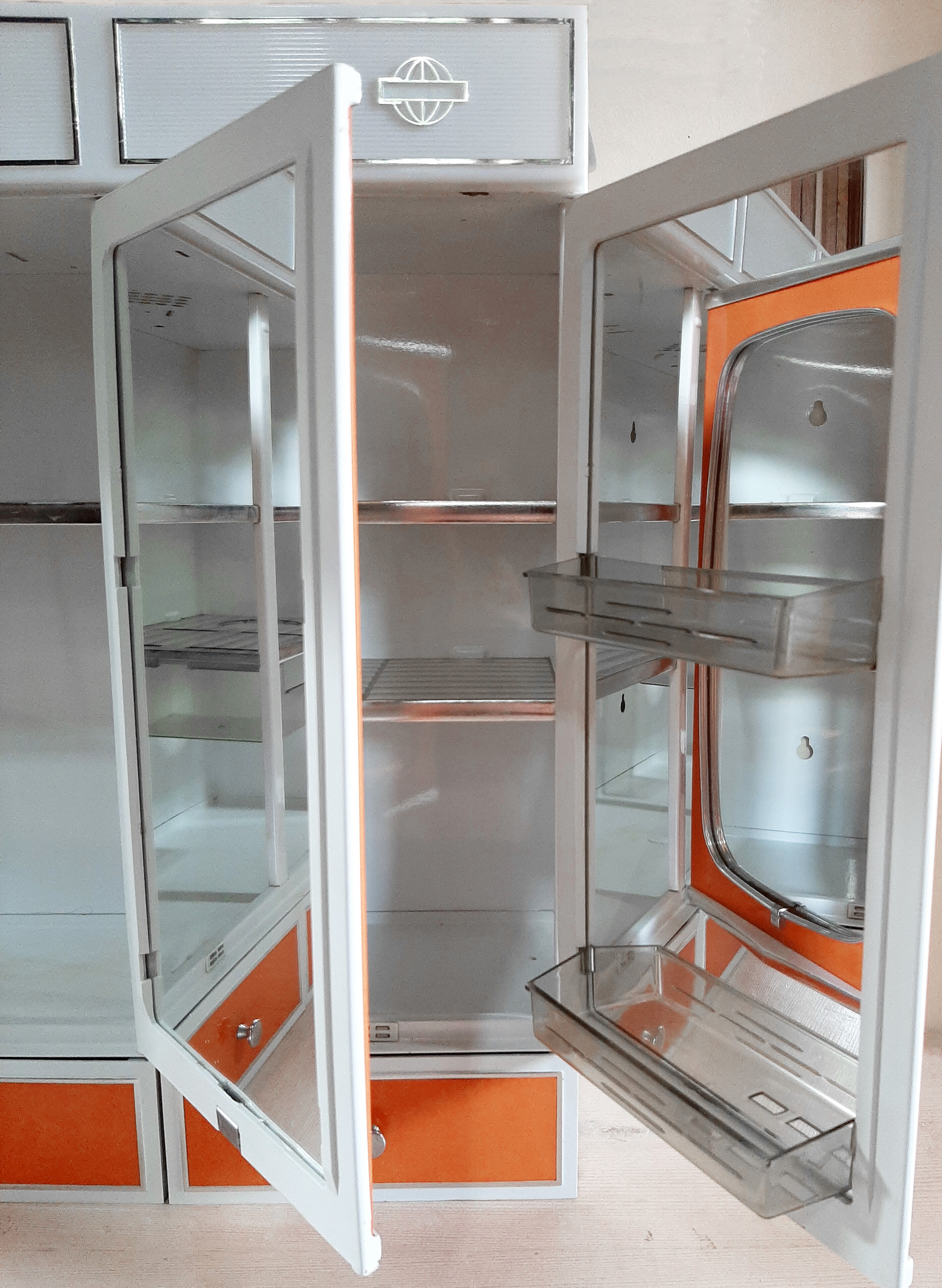 Armoire miroir de salle de bain 1970