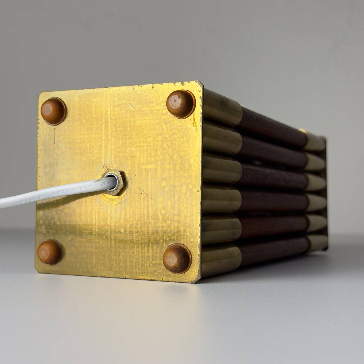 Vintage table lamp by AV Vikić, Yugoslavia, 1980s