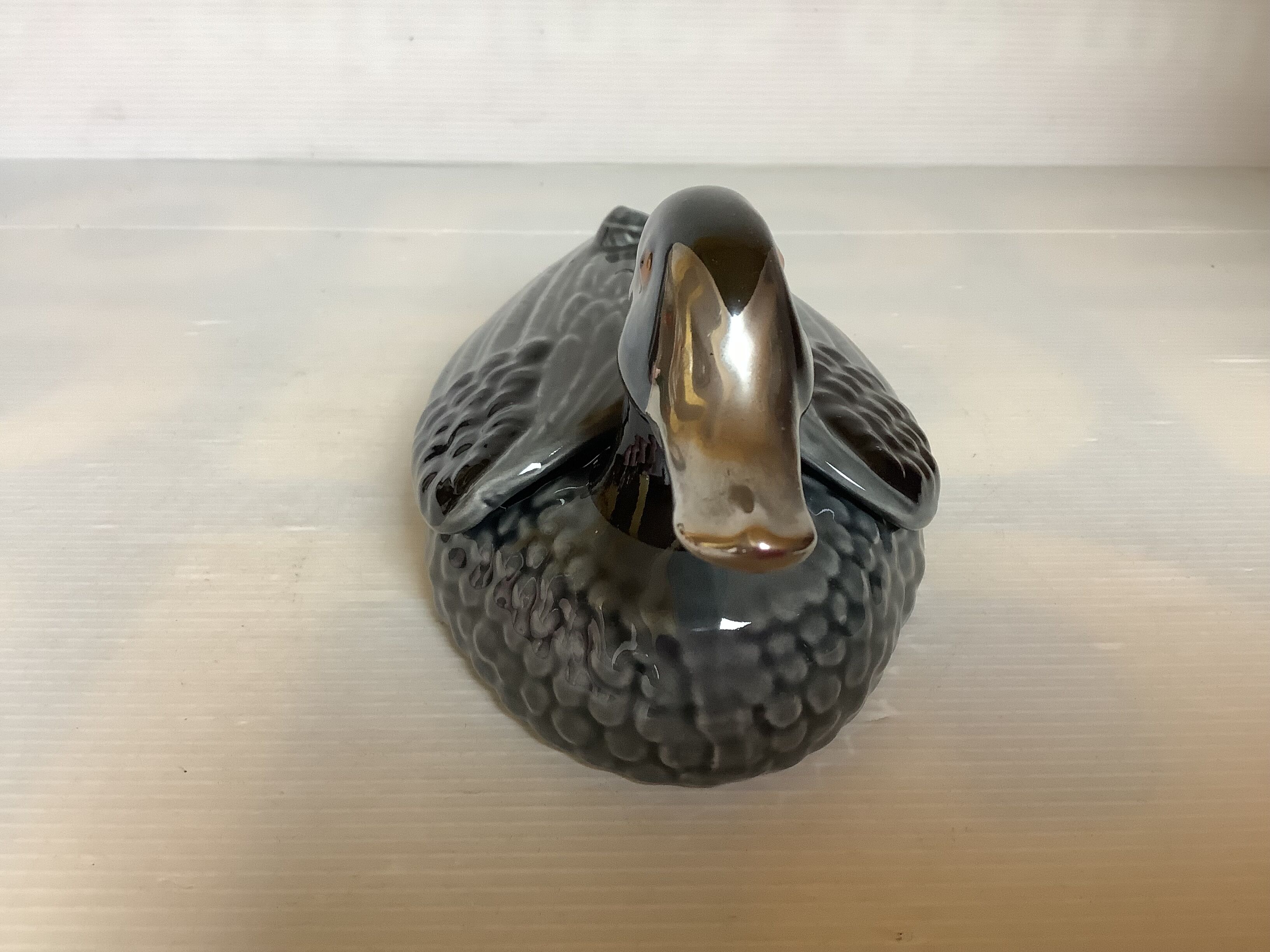 Ceramic duck catchall