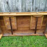 Cherry farm table